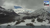 Archiv Foto Webcam View Riederalp Moosfluh 10:00