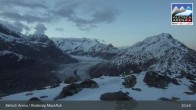 Archiv Foto Webcam View Riederalp Moosfluh 02:00