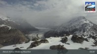 Archiv Foto Webcam View Riederalp Moosfluh 08:00