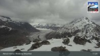 Archiv Foto Webcam View Riederalp Moosfluh 10:00