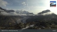 Archiv Foto Webcam View Riederalp Moosfluh 06:00