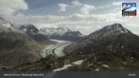 Archiv Foto Webcam View Riederalp Moosfluh 08:00