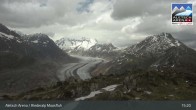 Archiv Foto Webcam View Riederalp Moosfluh 14:00