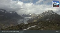 Archiv Foto Webcam View Riederalp Moosfluh 16:00