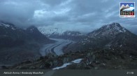 Archiv Foto Webcam View Riederalp Moosfluh 02:00