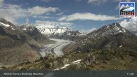 Archived image Webcam Riederalp Moosfluh 10:00