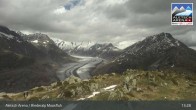 Archived image Webcam Riederalp Moosfluh 12:00