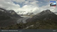 Archived image Webcam Riederalp Moosfluh 14:00