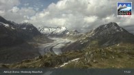 Archived image Webcam Riederalp Moosfluh 16:00