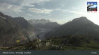 Archiv Foto Webcam View Riederalp Moosfluh 06:00