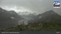 Archiv Foto Webcam View Riederalp Moosfluh 08:00