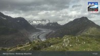 Archived image Webcam Riederalp Moosfluh 16:00