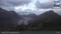 Archiv Foto Webcam View Riederalp Moosfluh 20:00