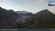 Archiv Foto Webcam View Riederalp Moosfluh 20:00