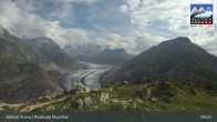 Archived image Webcam Riederalp Moosfluh 08:00