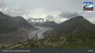 Archived image Webcam Riederalp Moosfluh 12:00