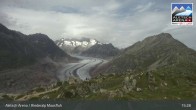 Archived image Webcam Riederalp Moosfluh 14:00