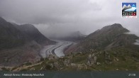 Archiv Foto Webcam View Riederalp Moosfluh 20:00