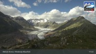 Archiv Foto Webcam View Riederalp Moosfluh 16:00