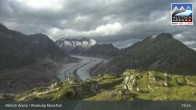 Archiv Foto Webcam View Riederalp Moosfluh 18:00