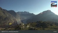 Archiv Foto Webcam View Riederalp Moosfluh 06:00