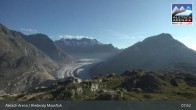 Archiv Foto Webcam View Riederalp Moosfluh 07:00