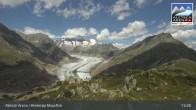 Archiv Foto Webcam View Riederalp Moosfluh 12:00