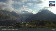 Archiv Foto Webcam View Riederalp Moosfluh 07:00