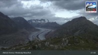 Archiv Foto Webcam View Riederalp Moosfluh 00:00