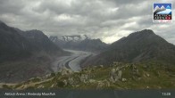 Archiv Foto Webcam View Riederalp Moosfluh 12:00