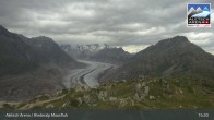 Archiv Foto Webcam View Riederalp Moosfluh 14:00