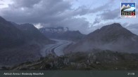 Archiv Foto Webcam View Riederalp Moosfluh 20:00