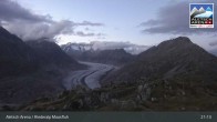Archiv Foto Webcam View Riederalp Moosfluh 02:00