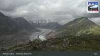 Archiv Foto Webcam View Riederalp Moosfluh 16:00