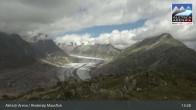 Archiv Foto Webcam View Riederalp Moosfluh 12:00