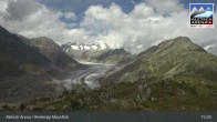 Archiv Foto Webcam View Riederalp Moosfluh 14:00