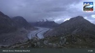 Archiv Foto Webcam View Riederalp Moosfluh 00:00