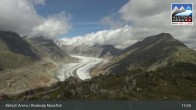 Archiv Foto Webcam View Riederalp Moosfluh 12:00
