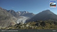 Archived image Webcam Riederalp Moosfluh 08:00