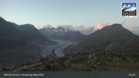 Archived image Webcam Riederalp Moosfluh 20:00