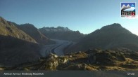 Archiv Foto Webcam View Riederalp Moosfluh 06:00