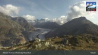 Archiv Foto Webcam View Riederalp Moosfluh 08:00