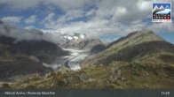 Archiv Foto Webcam View Riederalp Moosfluh 14:00