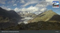 Archiv Foto Webcam View Riederalp Moosfluh 16:00