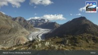 Archiv Foto Webcam View Riederalp Moosfluh 09:00