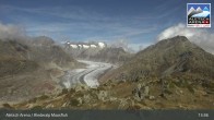 Archiv Foto Webcam View Riederalp Moosfluh 12:00