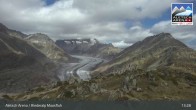 Archiv Foto Webcam View Riederalp Moosfluh 12:00