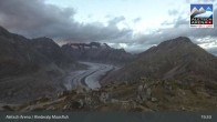 Archived image Webcam Riederalp Moosfluh 00:00