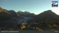 Archiv Foto Webcam View Riederalp Moosfluh 06:00