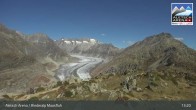 Archiv Foto Webcam View Riederalp Moosfluh 12:00
